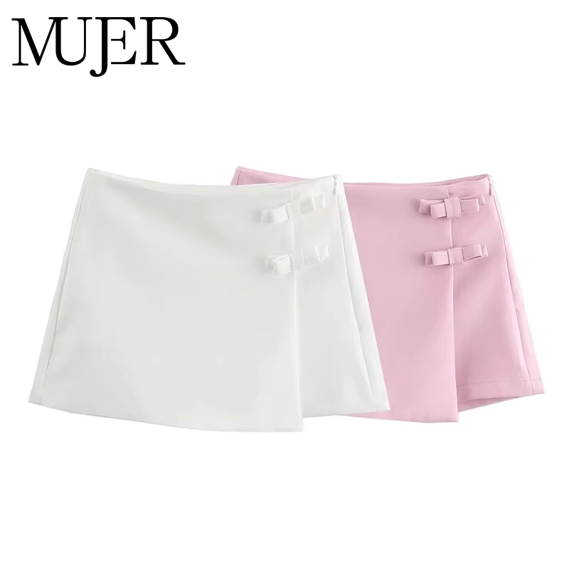 Женская розово-белая мини-юбка – обзор и цена Summer Zara